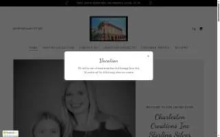 Charleston Creations Inc. website