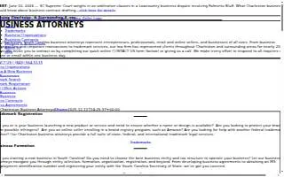 Frame Legal, LLC website
