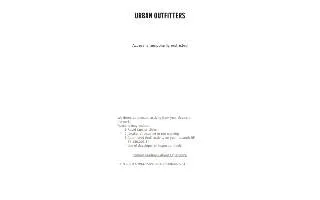 Urban Outfitters of Charleston website