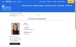 Dr. Christine A. Holmstedt, DO