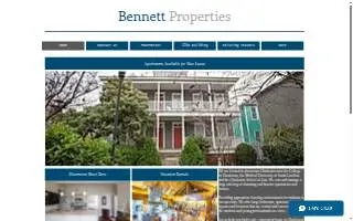 Bennett Properties, LLC website