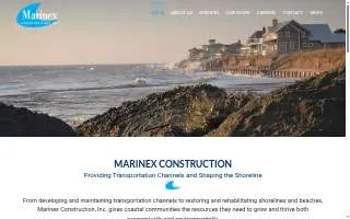 Marinex Construction Co Inc website