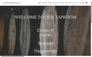 Munkle Brewing co. website