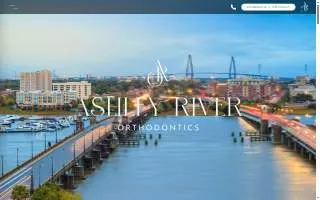 Ashley River Orthodontics website