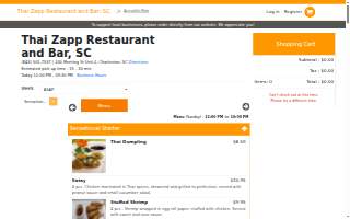 ThaiZapp Restaurant and bar
