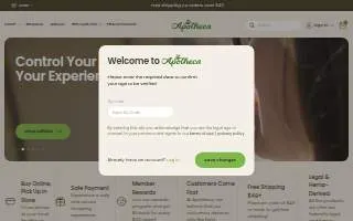 Apotheca Cannabis Dispensary of Charleston website