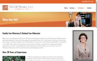 Mary Ann Hall, P.C. website