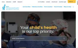 Speech-language pathology at MUSC Children's Hospital