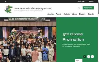 W.B. Goodwin Elementary School website