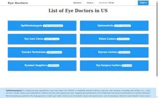 Complete Family Eyecare website