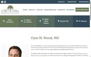Case M. Wood, MD website