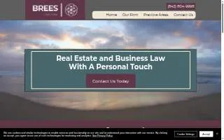 Brees Law Firm, LLC website