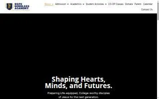 Hope Scholars Academy website