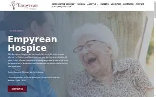 Empyrean Hospice website