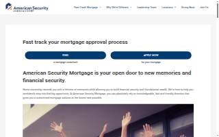 American Security Mortgage