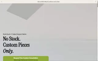 Carolina Custom Woodworking website