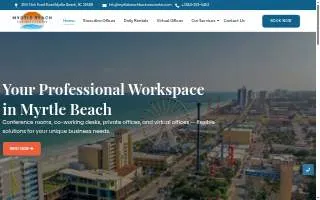 Myrtle Beach Business Center website