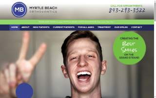 Myrtle Beach Orthodontics (North Location) website