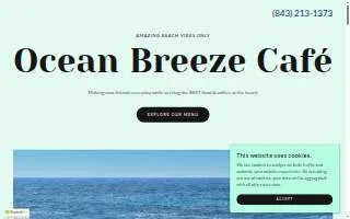 Ocean Breeze Cafe website