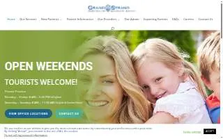 Grand Strand Pediatrics & Adolescent Medicine P A website