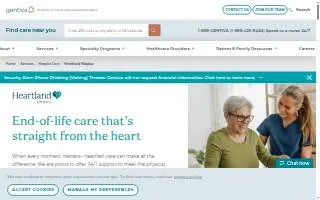 Heartland Hospice of Myrtle Beach website