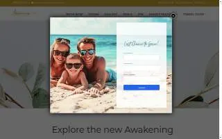 Awakening Spa website