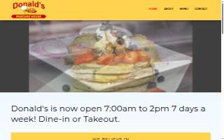 Donald's Pancake House