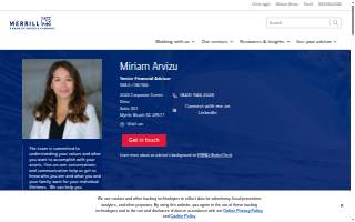 Merrill Lynch Financial Advisor Miriam Arvizu