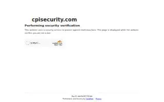 CPI Security Systems of Myrtle Beach website
