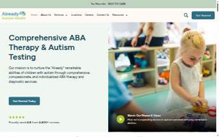Already Autism Health website