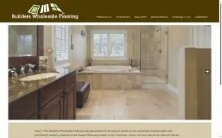 Builders Wholesale Flooring of Myrtle Beach website