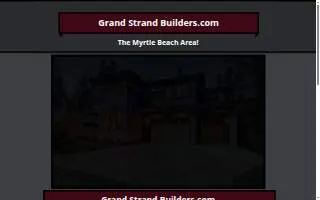 Grand Strand Builders website