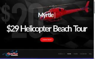 Oceanfront Helicopters website