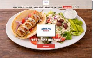 Athen's Pizza of Myrtle Beach website