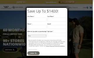 Cart Nation of Myrtle Beach website