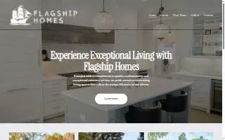 Flagship Homes website