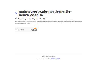 Main Street Cafe
