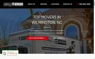 Miracle Movers of Wilmington website