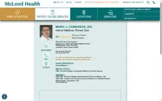 Marc J. Comianos, Do website