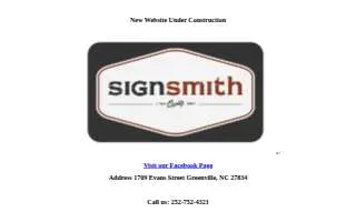 Signsmith Inc website
