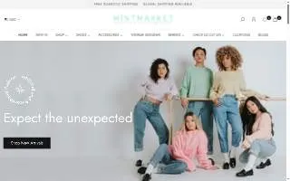 Mint Market website