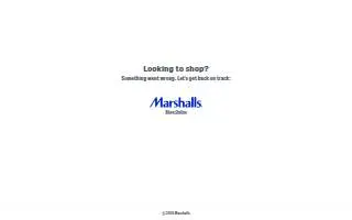 Marshalls of Secaucus website