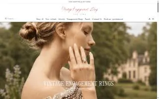 Vintage Engagement Ring website