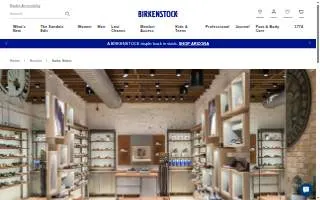 BIRKENSTOCK SoHo website