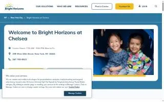 Bright Horizons at Chelsea website