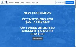 CrossFit Middle Village website