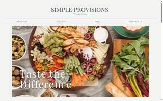 Simple Provisions