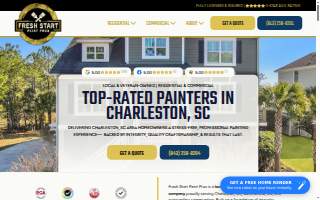 Fresh Start Paint Pros website