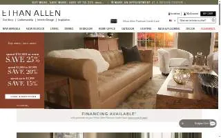 Ethan Allen of Huntington website