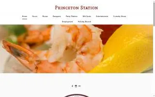 Princeton Station website